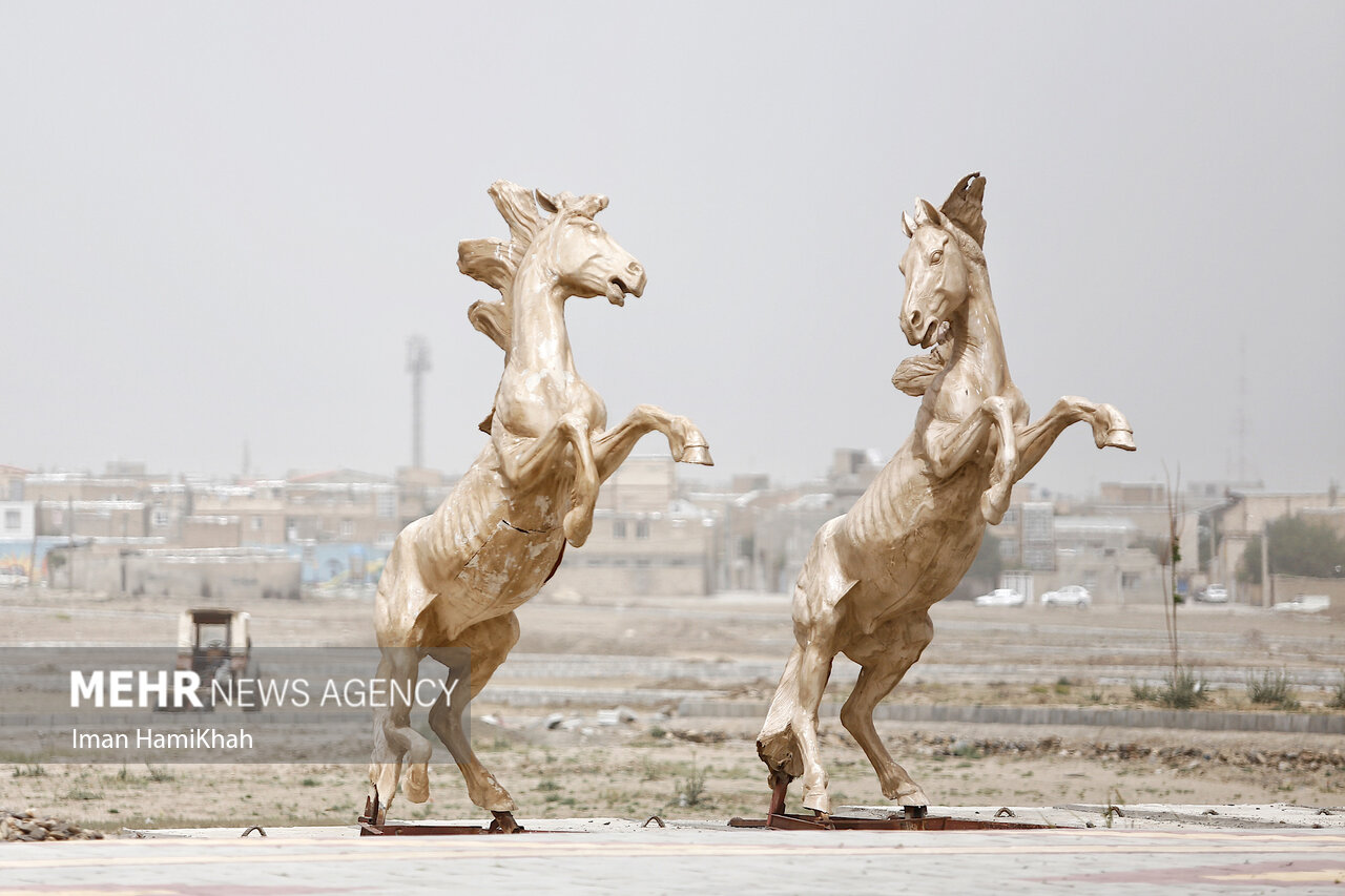 عکس/ آلودگی هوا در همدان