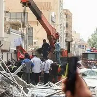 استاندار خوزستان: سازه ساختمان متروپل بسیار سنگین بود