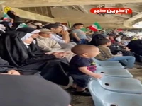 شرکت خانواده ها در همایش سلام فرمانده امروز استادیوم آزادی