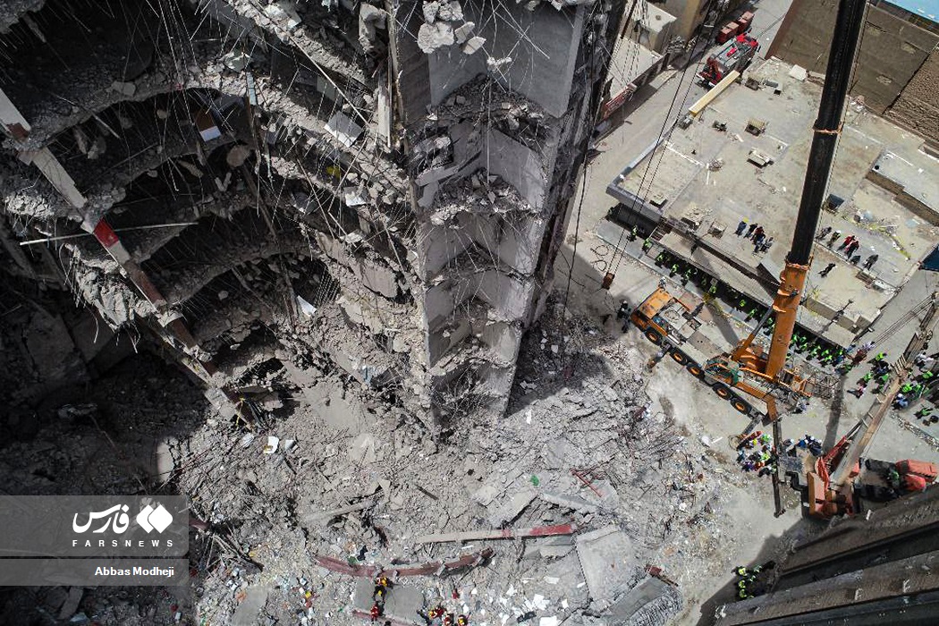 آمار جانباختگان حادثه متروپل آبادان به ۲۶ نفر افزایش یافت