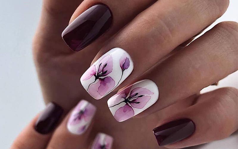 مدل های تابستانی طراحی ناخن