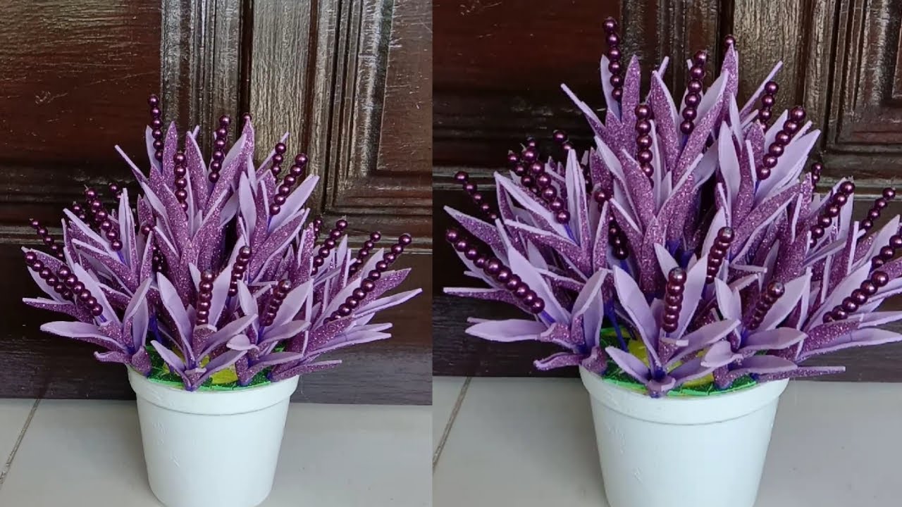 ایده درست کردن گل فومی