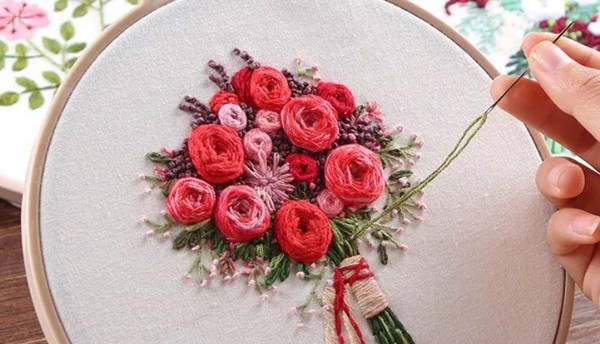 آموزش ترفندی برای گلدوزی