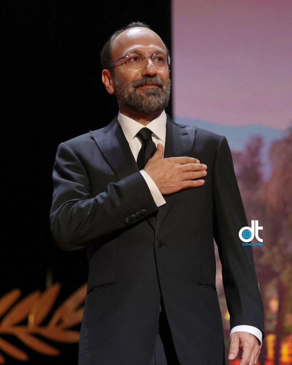 اصغر فرهادی در اختتامیه فستیوال کن