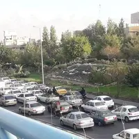 ترافیک سنگین در آزادراه تهران-کرج-قزوین 