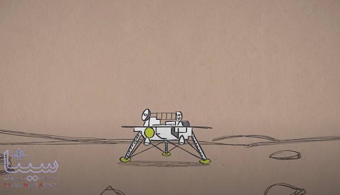 بررسی و بازسازی نحوه دقیق نشستن فضاپیما روی مریخ