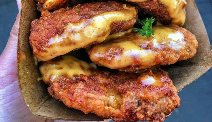 روشی جدید برای سرخ کردن دمبه به روش فرنگی ها