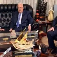 دیدار رئیس تشکیلات خودگردان فلسطین با سفیر عربستان در اردن