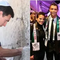 فلسطین سوژه مقایسه مسی با رونالدو