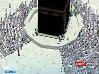 نور خورشید به طور عمود بر خانه خدا تابید 