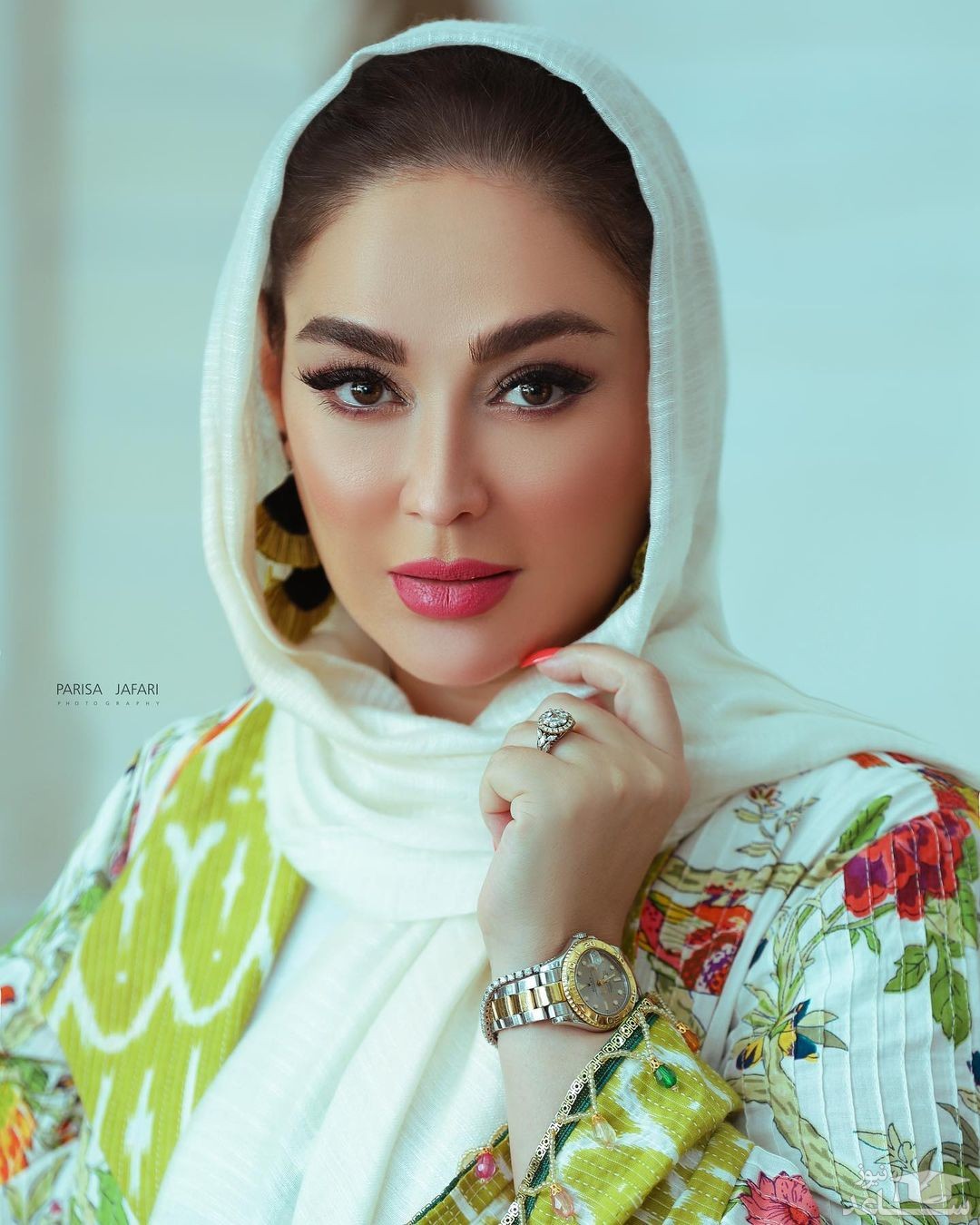 چهره‌ها/ همدردی الهام حمیدی با حادثه دیدگان آبادان