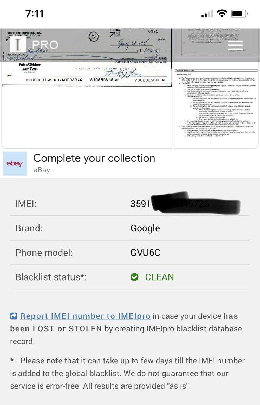 نمونه اولیه پیکسل 7 ماهها قبل از عرضه در eBay به فروش گذاشته شد