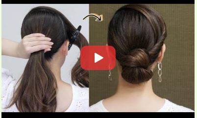 خودآرایی زیبا و سریع موهای لخت