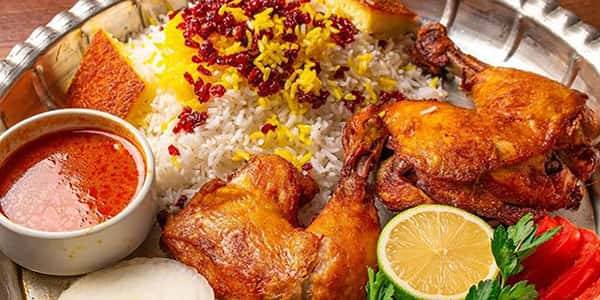 «زرشک پلو با مرغ» مجلسی و حرفه ای درست کنید