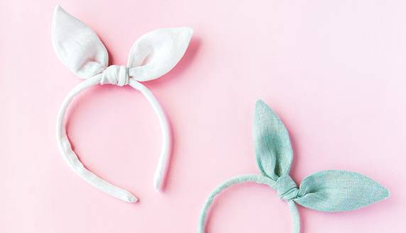 آموزش درست کردن تل خرگوشی زیبا در خانه