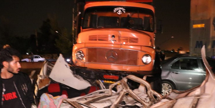 5 کُشته بر اثر برخورد پژو و کامیون