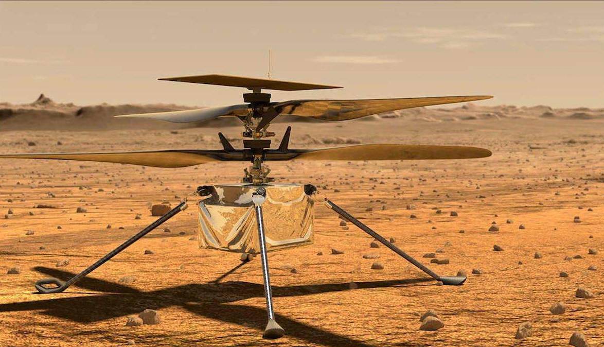 هلیکوپتر نبوغ ناسا با یک مشکل فنی جدی در مریخ مواجه شد