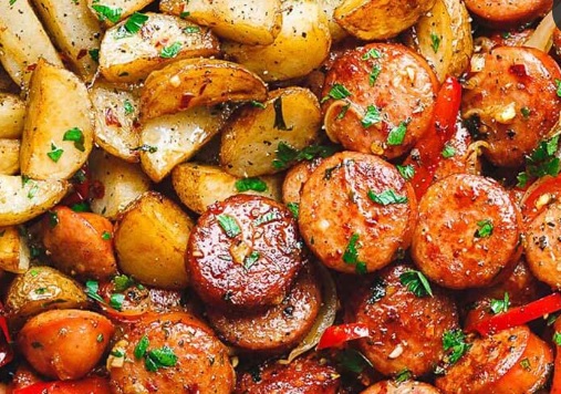 روشی خوشمزه برای تهیه «سوسیس و سیب زمینی» پرطرفدار