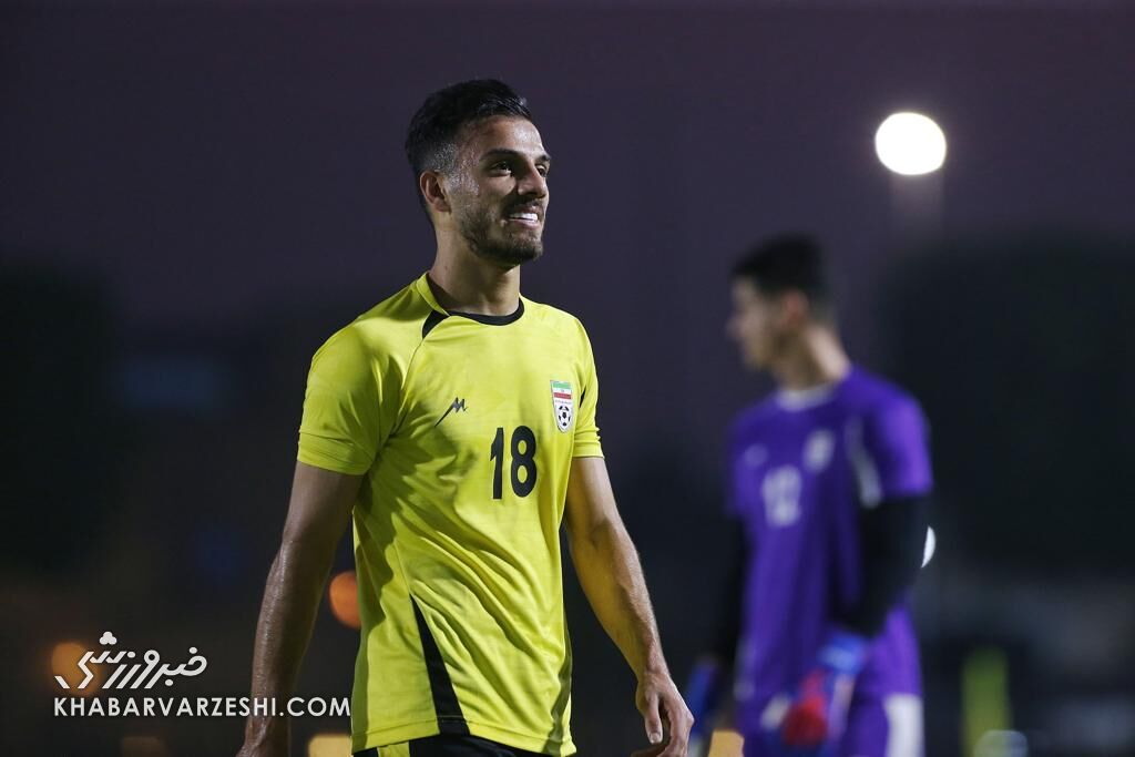 لبخند معنادار مدافع استقلال در تیم ملی
