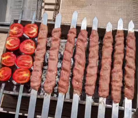 ریزه کاری های تهیه کباب کوبیده خانگی