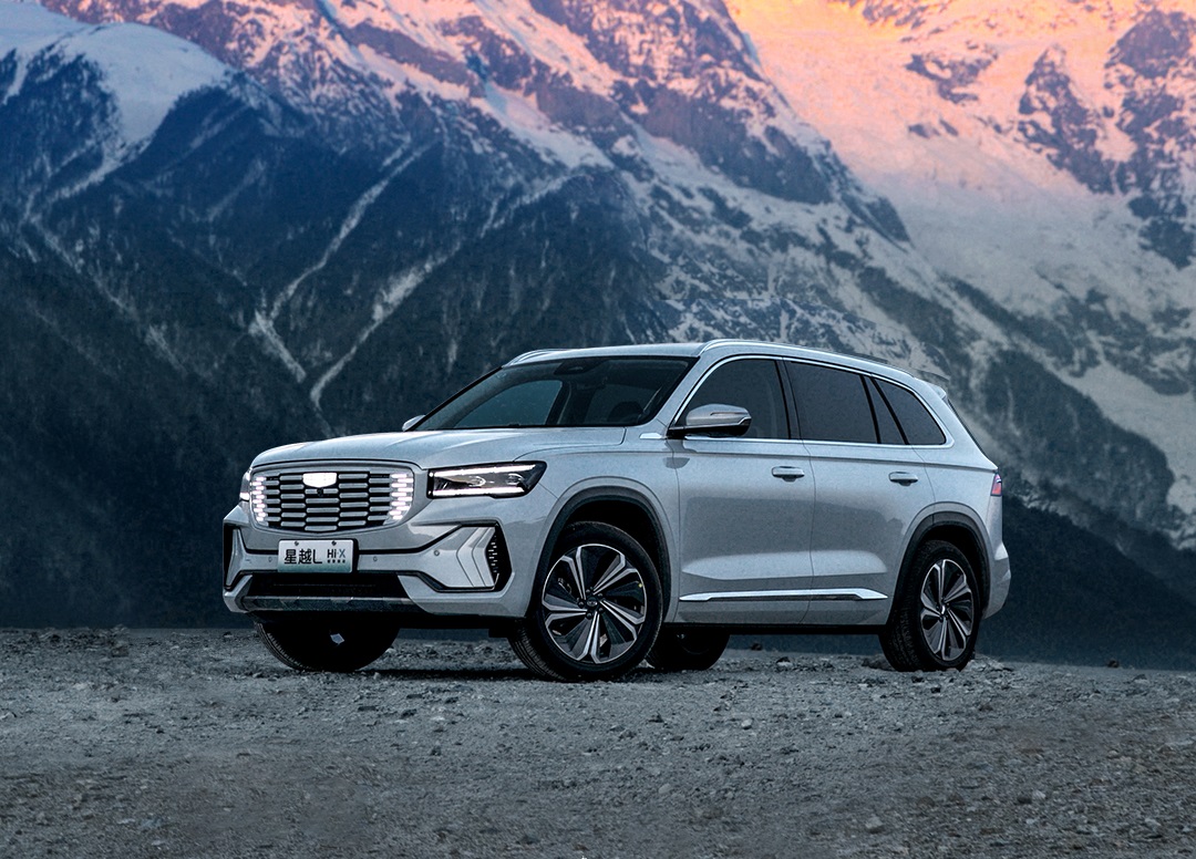 رونمایی جیلی از یک شاسی بلند هیبریدی و جذاب