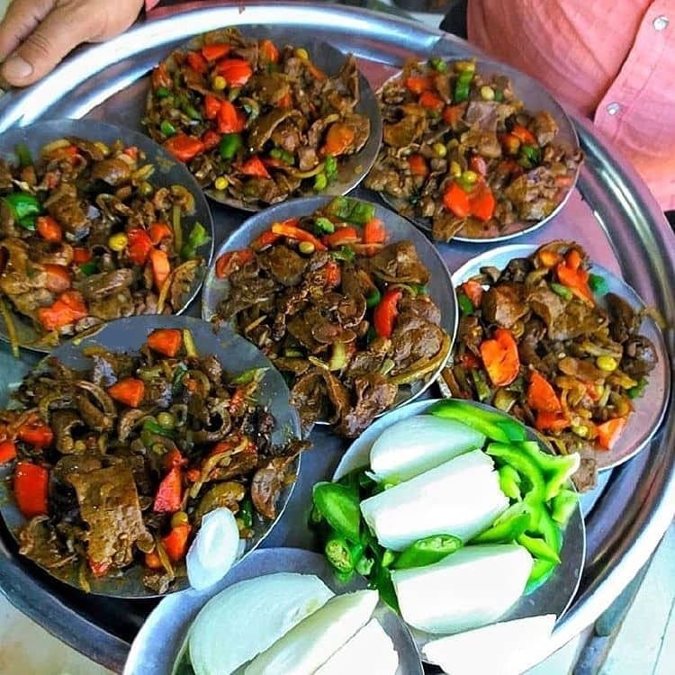 آموزش جغور بغور با جگر سفید مخصوص قهوه خونه ها