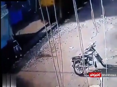 نجات معجزه آسا پس از تصادف با قطار! نجات معجزه آسا پس از تصادف با قطار!