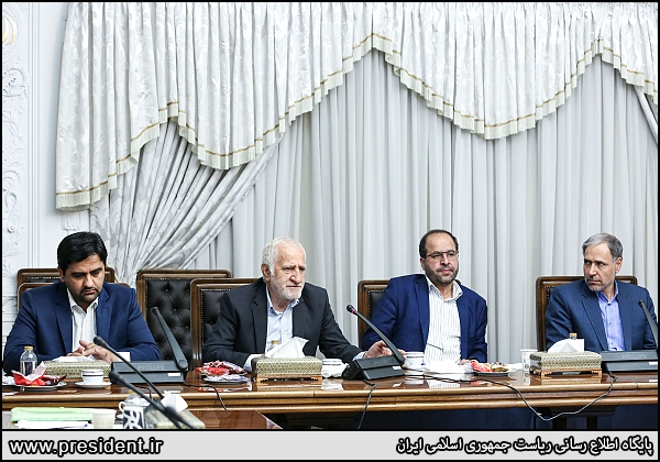  دیدار جمعی از روسای دانشگاه‌ها با رئیس جمهور