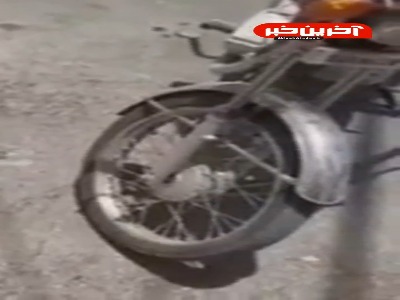 انفجار اسپری در ماشین پارک شده!