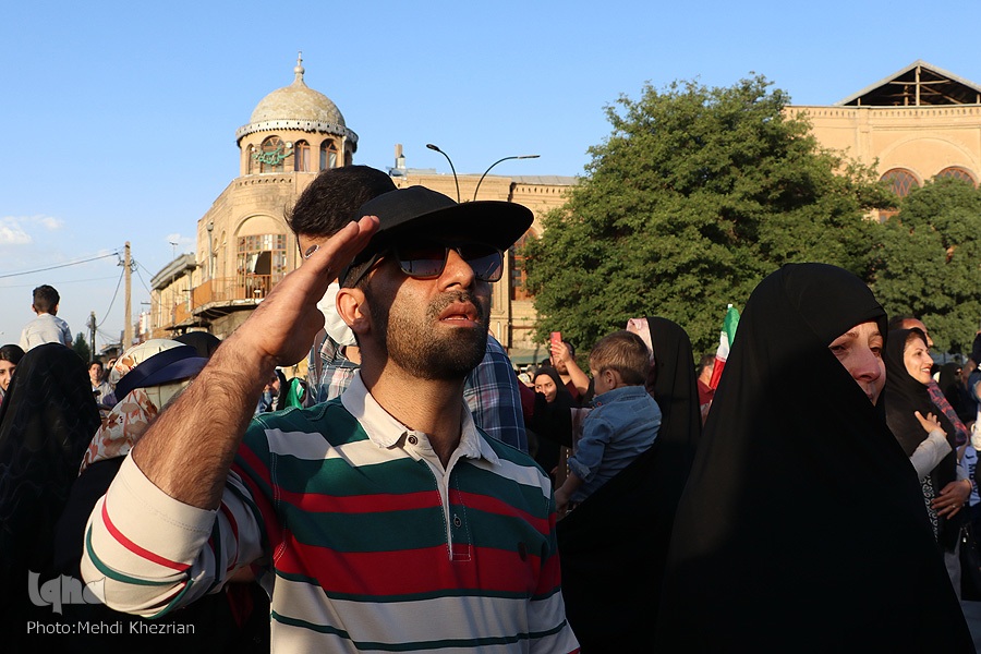 اجرای خانوادگی سلام فرمانده در همدان