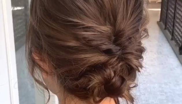 ایده ساده و راحت برای شنیون مو