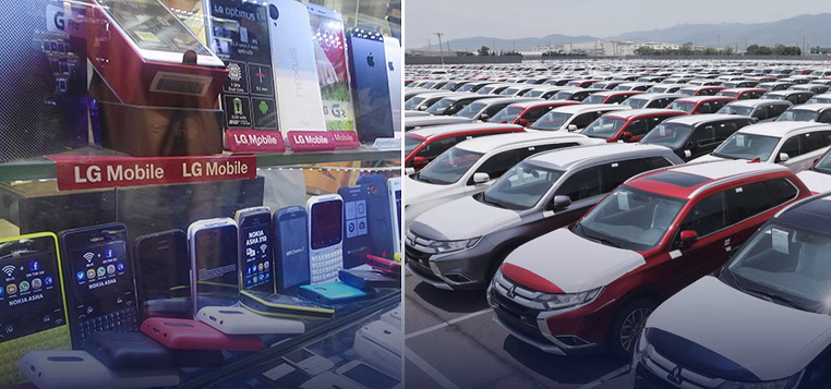 واردات کدام برای دولت پرسودتر است؟ خودرو یا موبایل