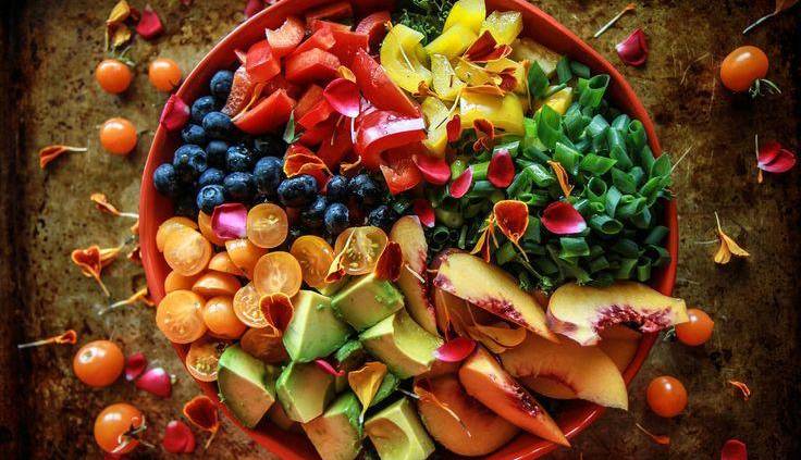 رنگارنگ بخورید، سالم بمانید  