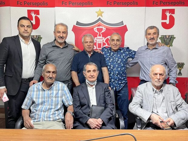 نشست صمیمانه درویش با پیشکسوتان پرسپولیس