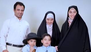 گزارشی شیرین از خانواده آتش نشان 5 نفره