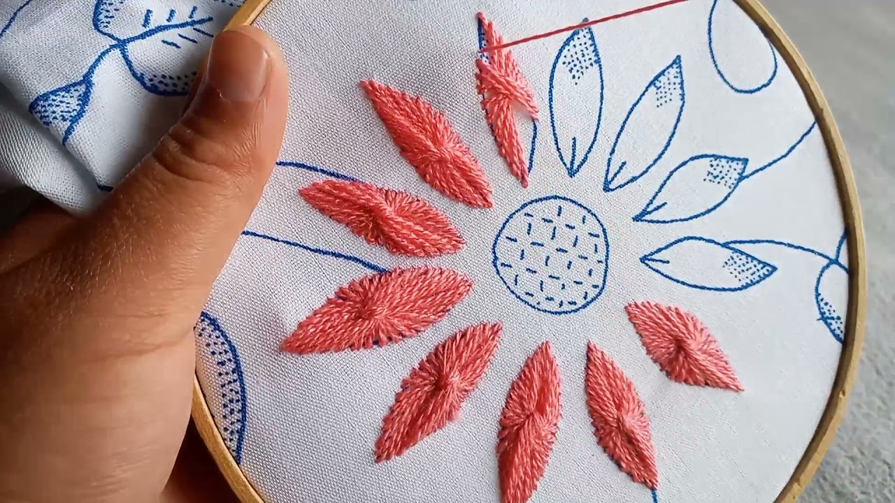 آموزش ترفند گلدوزی