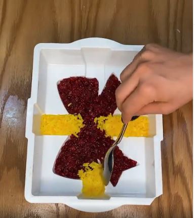 روش تزئین 3 مدل برنج مجلسی