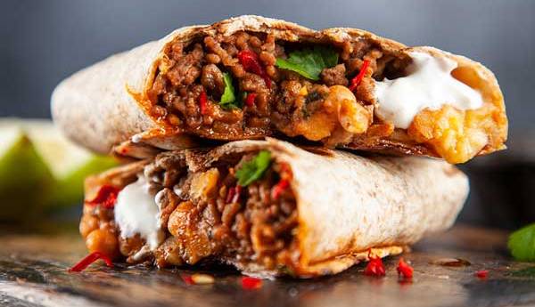 بوریتو گوشت مکزیکی را حتما امتحان کنید