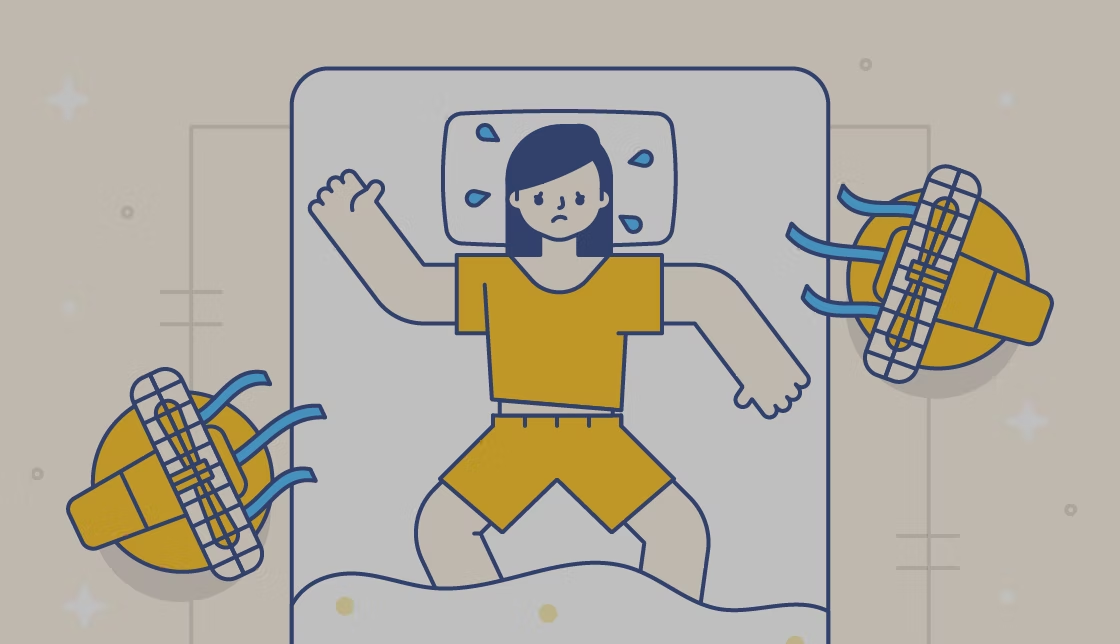 چگونه در گرما بخوابیم؟ آشنایی با ۶ راهکار ساده برای بهتر خوابیدن در گرما  