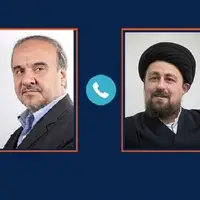 سید حسن خمینی جویای احوال وزیر دولت روحانی شد