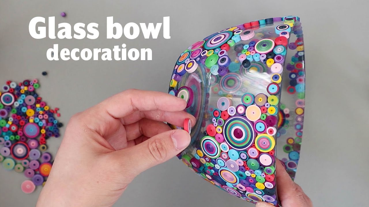 ترفندی جالب برای تزئین کاسه های ساده