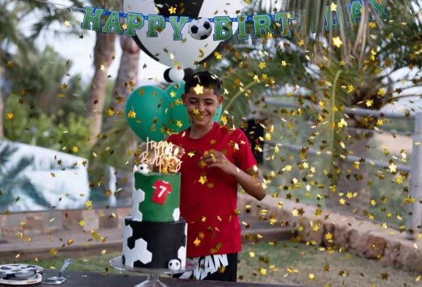 جشن تولد پسر رونالدو