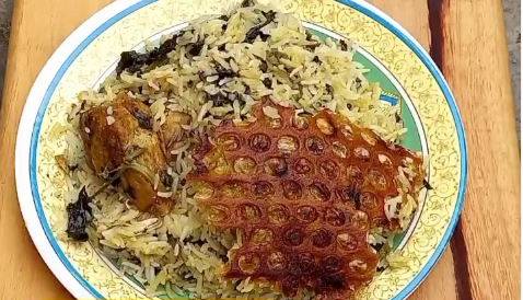 راز خوشمزگی ته چین اسفناج