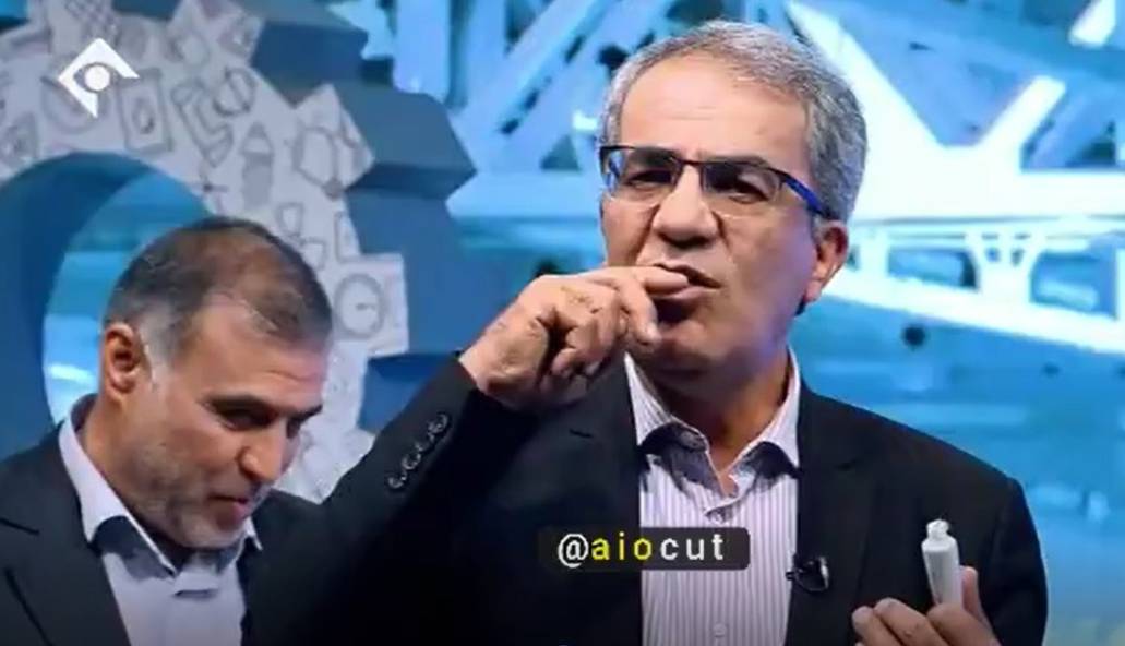 خوردن پماد سوختگی و دیابت در برنامه صدا و سیما! 