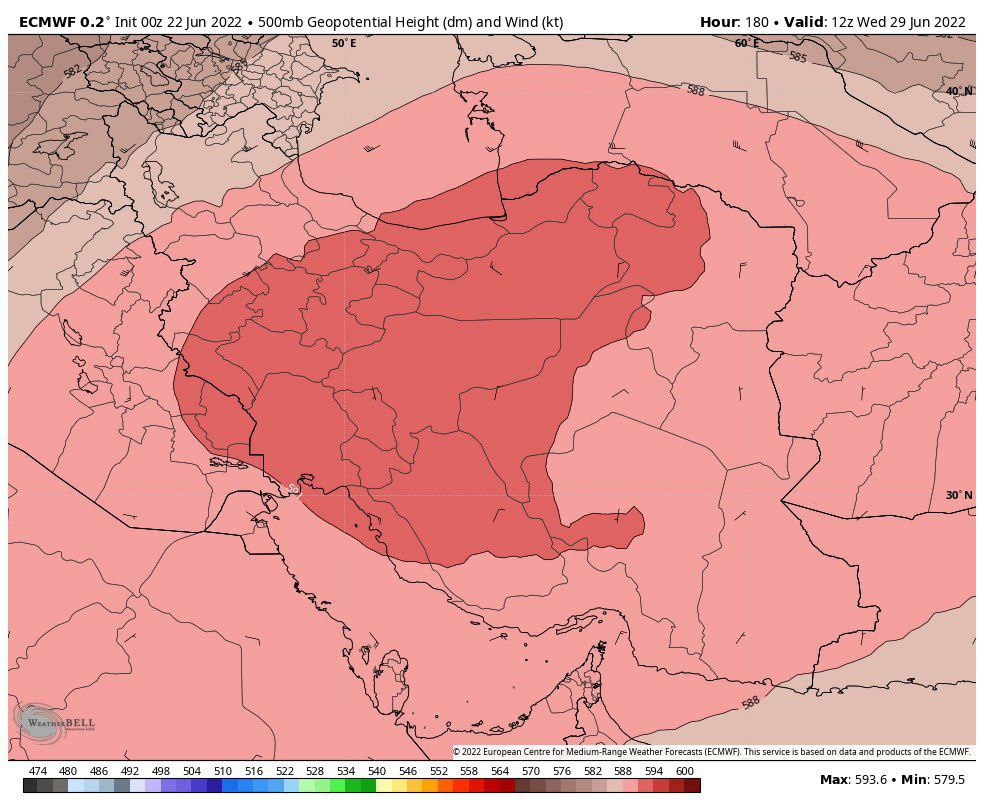 گرما شدید و شدیدتر می شود