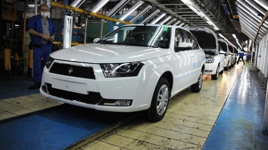 آمار جدید تولید در شرکت ایران خودرو