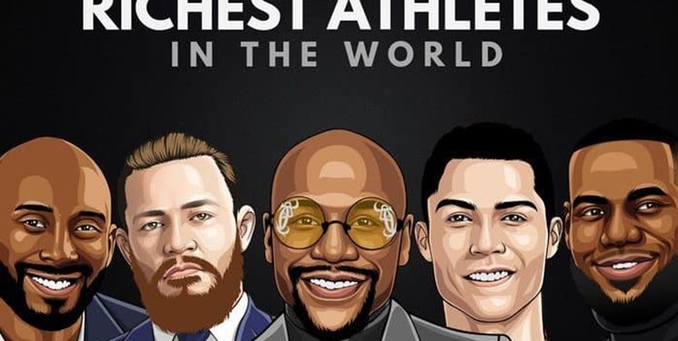 ثروتمندترین ورزشکاران جهان