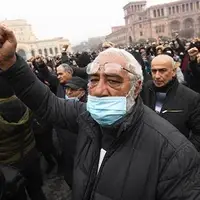 ایروان باز هم صحنه تظاهرات علیه پاشینیان شد