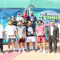 قهرمانان مسابقات 2 نفره تور جهانی تنیس گرید ۵ ارومیه مشخص شدند