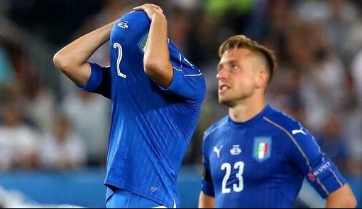 روز نحس ایتالیا در جام‌های جهانی